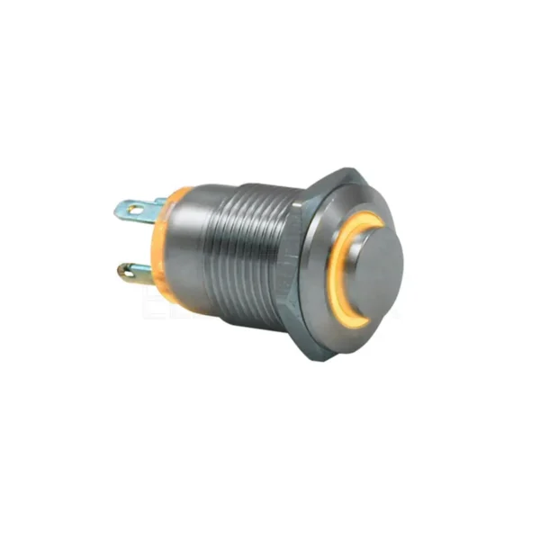 12mm Turuncu Halka Ledli Buton IP65 4 Pin 12mm Turuncu Halka Ledli Buton IP65 4 Pin