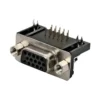 15 Pin 3 Sıra Pcb Tip 90° Dişi D-Sub Konnektör