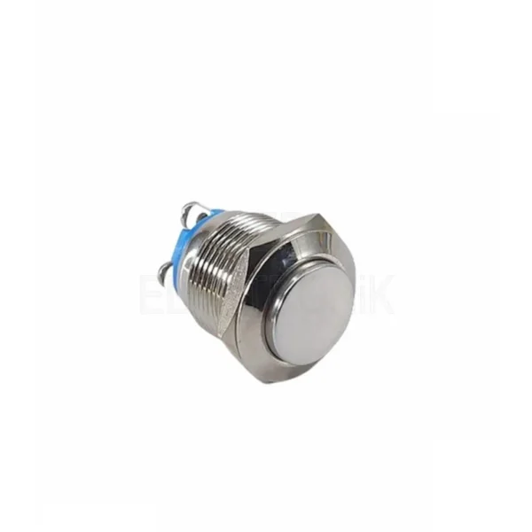 16mm Nikel Buton IP65 Vidalı 16mm Nikel Buton IP65 Vidalı