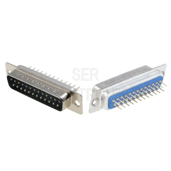 25 Pin Erkek İğne Ayak D-Sub Konnektör 25 Pin Erkek İğne Ayak D-Sub Konnektör