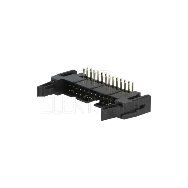 26'lı 90° Kilitli Erkek IDC Konnektör 201-26-R