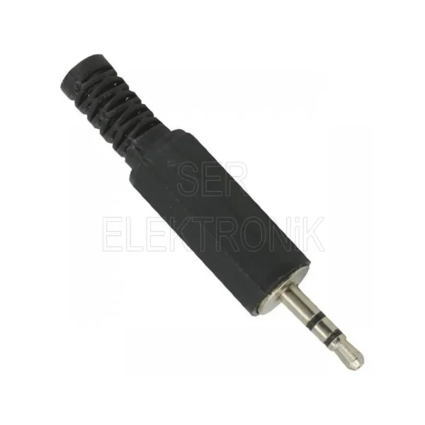 3.5mm Stereo Jak Erkek Plastik
