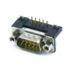 9 Pin Pcb Tip 90° Erkek D-Sub Konnektör