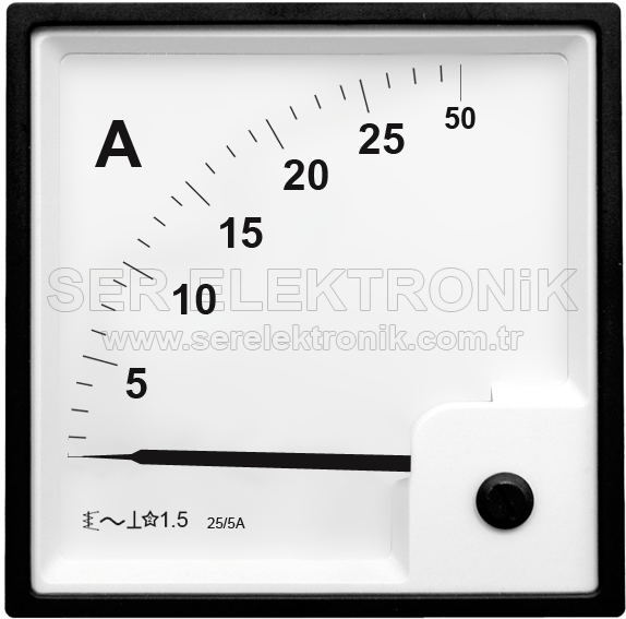 AC 25/5A Analog Ampermetre