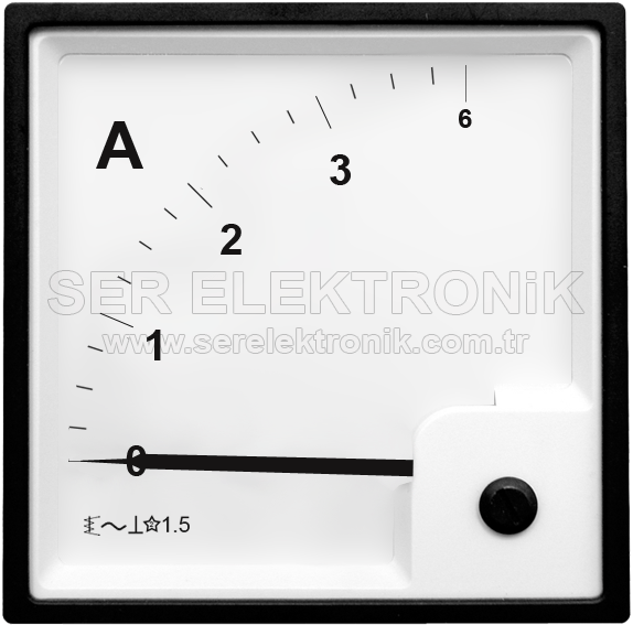 AC 3A Analog Ampermetre