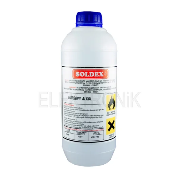 İzopropil Alkol 1 Litre - SOLDEX