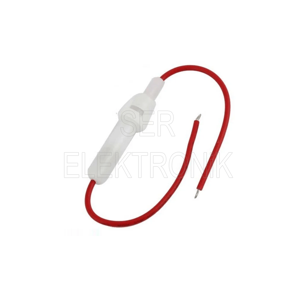 Kablolu Sigorta Yuvası 5x20mm