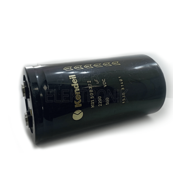 KENDEIL – 2200uF 500VDC Stud Vidalı Kondansatör