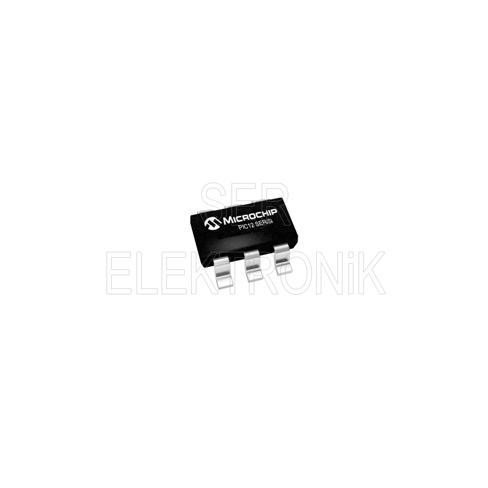 PIC10F222T I/OT SMD SOT-23 8-Bit 8MHz Mikrodenetleyici » Ser Elektronik
