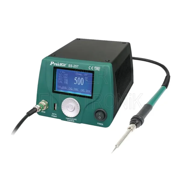 SS-257 500°C 70 Watt Dijital Havya İstasyonu - Pro'skit
