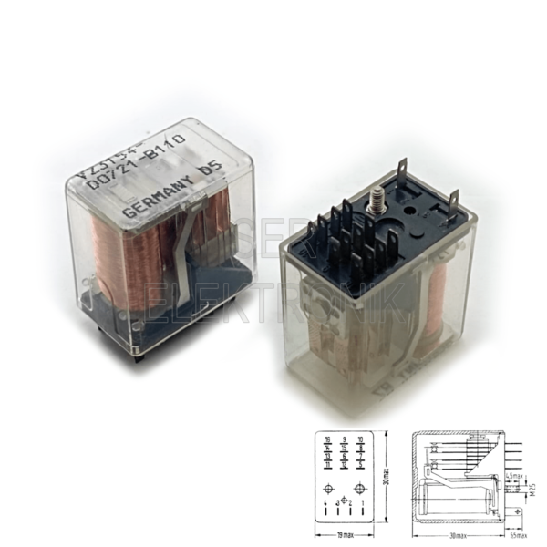 SIEMENS – V23154-D0721-B110 Röle