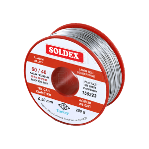 SOLDEX – 0.50mm 200gr. Lehim Teli Sn60 Pb40 Flux %2.5