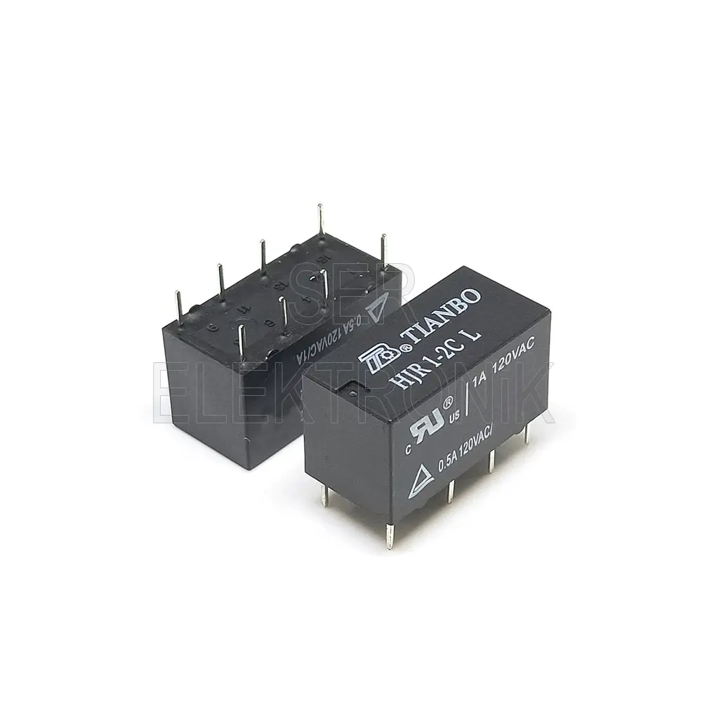 Tianbo – HJR1-2C L-05V 5 Volt 2 Amper Telekom Röle » Ser Elektronik