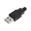 USB 2.0 A Tip 180° Erkek Konnektör